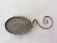 KWEGBOO1-SB Grande Brooch Oval ORN